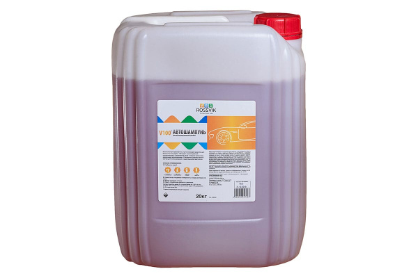 Автошампунь для бесконтактной мойки "V-100" 20 кг ROSSVIK 09020