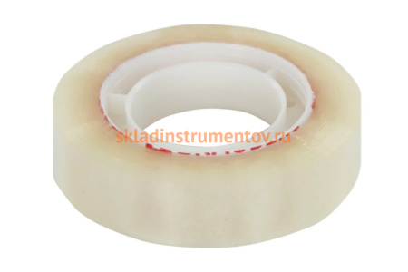 Клейкие ленты BRAUBERG 12 мм х 33 м, канцелярские, комплект 12 шт., прозр., гарант. длина 223123