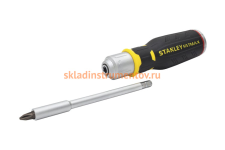 Реверсивная отвертка с битами Stanley FATMAX FMHT0-62690