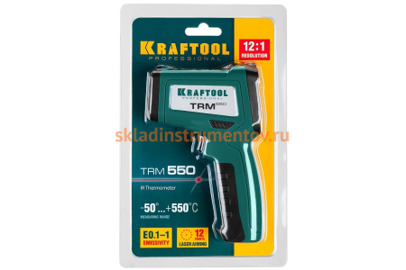 Инфракрасный пирометр Kraftool TRM-550 45705-550