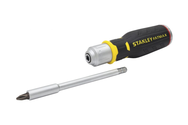 Реверсивная отвертка с битами Stanley FATMAX FMHT0-62690