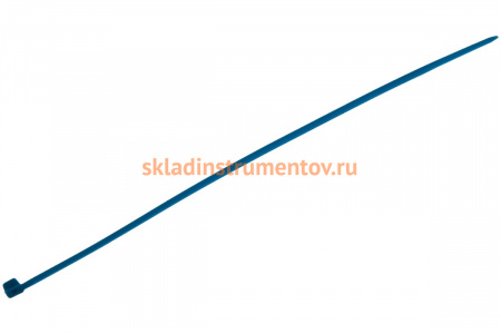 Пластиковые хомуты СИБРТЕХ, 200 х 3,6 мм, синие, 100 шт. 45521