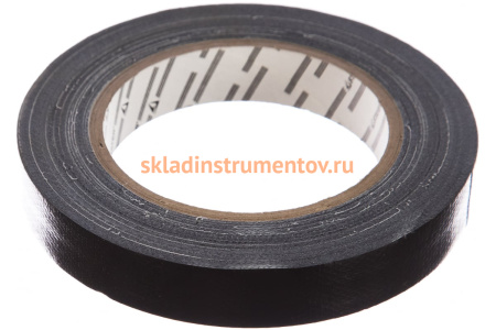 Черная изолента STAYER PROFI, ПВХ армиров х/б тканью, 19 мм х 25 м x 0,3 мм 12290-19-25