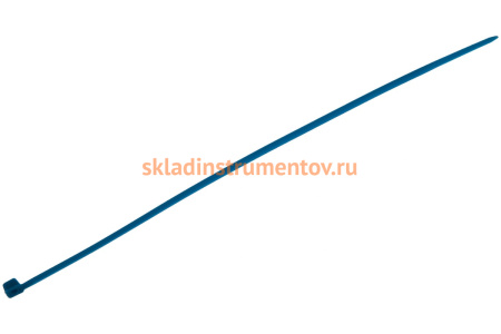 Пластиковые хомуты СИБРТЕХ, 200 х 3,6 мм, синие, 100 шт. 45521