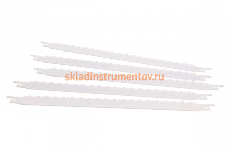 Полотно сабельное 007 DS/240 bi (5 шт; 240х19х0.9 мм; 5 TPI) WILPU 1882200005