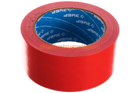 Армированная лента Зубр ПРОФЕССИОНАЛ влагостойкая, 48мм х 25м, красная 12094-50-25