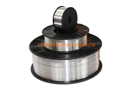 Проволока алюминиевая AL Mg 5 Св-АМг5/ER-5356 (0.5 кг; 1.2 мм; D100) Foxweld 4303