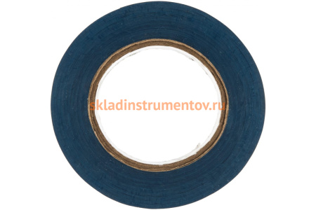 Клейкая изоляционная лента РемоКолор ПВХ, синяя, ширина 15 мм 49-5-000