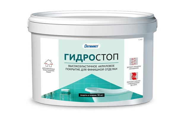 Покрытие Оптимист C407 ГИДРОСТОП 3.5 кг 00-00001609