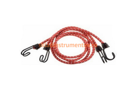 Шнур крепежный резиновый "PROFESSIONAL" 2 шт. (60 см; 8 мм) с двойным стальным крюком STAYER 40506-060