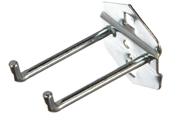 Металлический двойной крючок для перфорированной панели ROCKFORCE RF-01A10