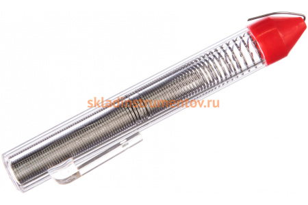 Оловянно-свинцовый припой Зубр 30% Sn 70% Pb 25 гр 55422-025