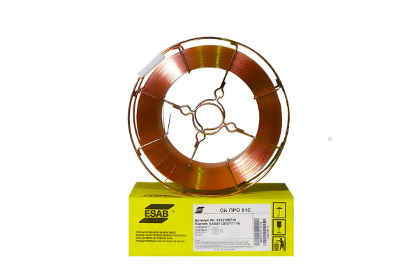 Проволока омедненная OK ПРО 51С (0.8 мм; 15 кг) ESAB СВ000017344