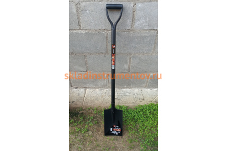 Цельнометаллическая прямая лопата Центроинструмент Кузбасс 1447