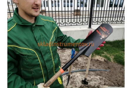 Штыковая дренажная лопата Truper PEP-P 17163