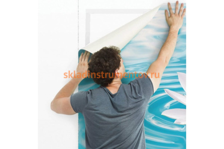 Клейкая двухсторонняя лента BRAUBERG 50 мм х 10 м, бумажная основа 229055