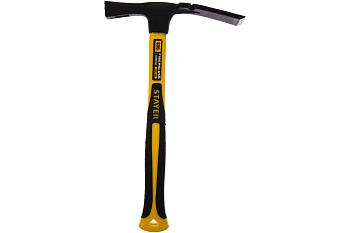 Молоток каменщика с фибергласовой рукояткой STAYER Fiberglass 600 г 20161