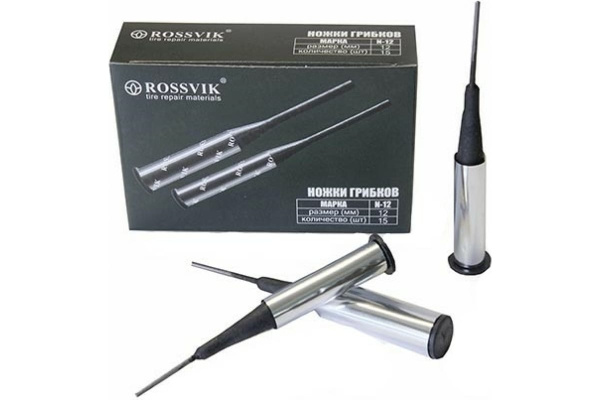 Ножки грибков ROSSVIK N-12 с уст. проволокой, 15 шт. N.12.15.