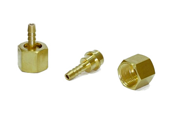 Соединитель TIG, гайка 3/8G + штуцер елка D6 Aurora 14326