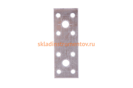 Крепежная пластина ЗУБР КП-2.5 100х35 х 2.5мм 31023-100
