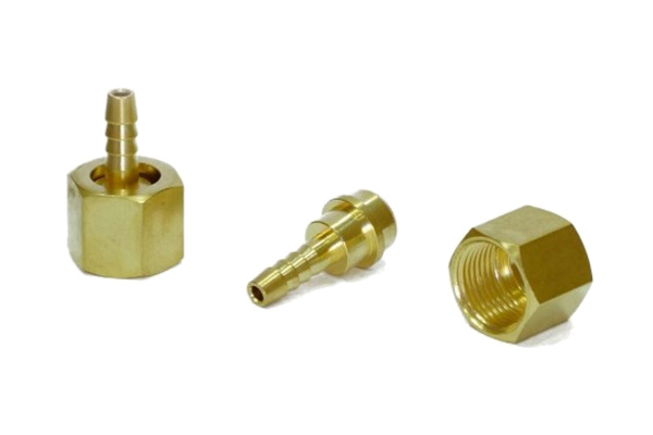 Соединитель TIG, гайка 3/8G + штуцер елка D6 Aurora 14326