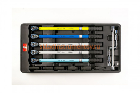 Набор динамометрических ключей 12 предметов AIST 16010105-X 00-00010421