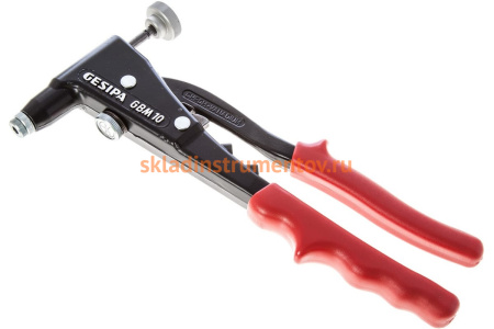 Набор (резьбовой заклепочник + 4 вида гаек M4...M6) Gesipa GBM10 Ges 1435455/7530013