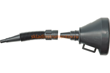 Гибкая воронка VOREL 2в1, черная, 135 мм 83000 Гибкая воронка VOREL 2в1, черная, 135 мм 83000