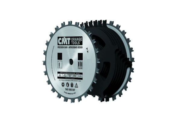 Диск пильный для пазов (2 шт; 200x15.87 мм; Z24+4; FTG+ATB) DADO CMT 230.524.08
