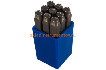 Клейма "ЭКСПЕРТ" цифры арабские, шрифт 5мм Зубр 21501-05_z01