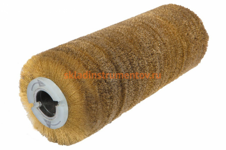 Щетка валик брашировальная (163х635 мм; ворс гофрированный стальной латунированный 0.30 мм) для DDS-225 JET SB.225.BS030