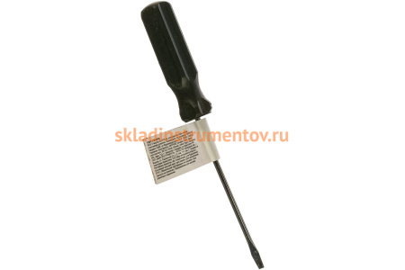 Отвертка SPARTA SL3х75 мм 13201