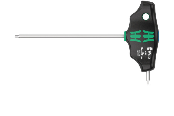 Шестигранная отвертка WERA 454 Hex-Plus, с Т-образной рукояткой, 2 x 100 мм WE-023330