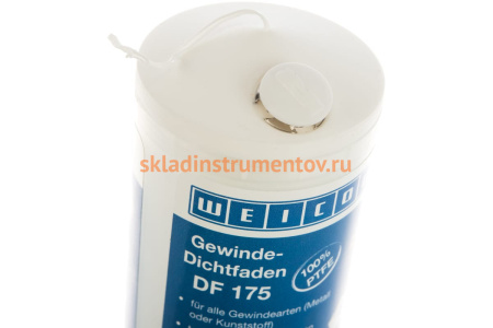 Нить для уплотнения резьбы DF 175 175 м с PTFE WEICON wcn30010175