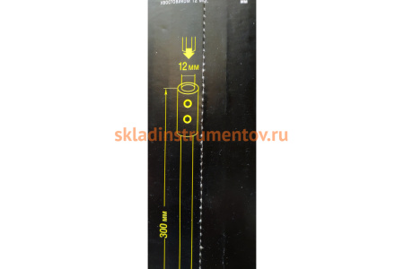 Удлинитель для сверла Левиса, хвостовик 12мм, HEX 12.5, 300мм STAYER PROFESSIONAL 2952-12-300