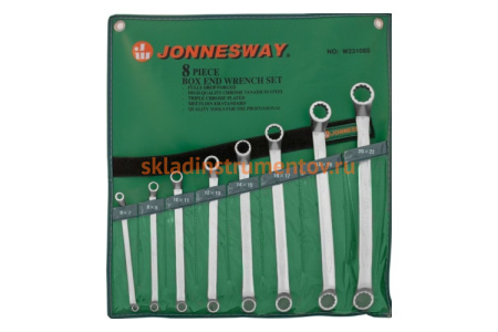 Набор накидных ключей Jonnesway W23108S