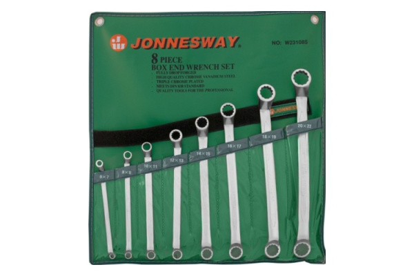 Набор накидных ключей Jonnesway W23108S