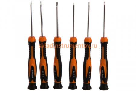 Набор отверток Torx для точных работ 6 предметов AV Steel AV-493206