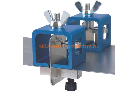 Комплект стыковых сварочных зажимов WIEDERKRAFT 4 шт WDK-65943