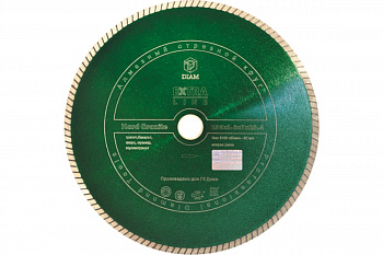 Круг алмазный отрезной по граниту 1A1R Turbo Hard Granite (250x1.6x7x25.4 мм) Diam 000475
