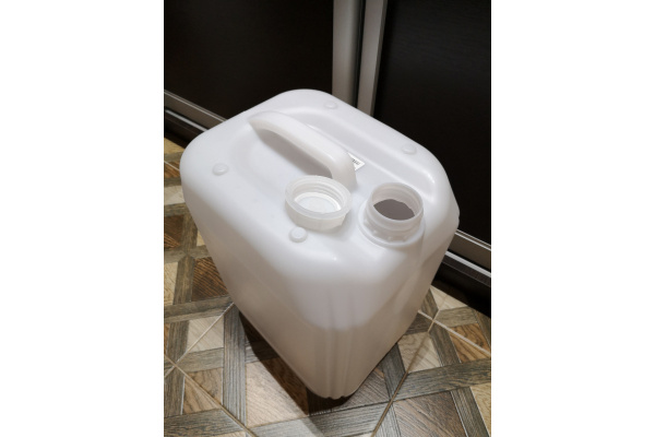 Канистра полиэтиленовая (20 л; 290 x 238 x 402) натуральная  штабелируемая с пробкой ТАРА 14802