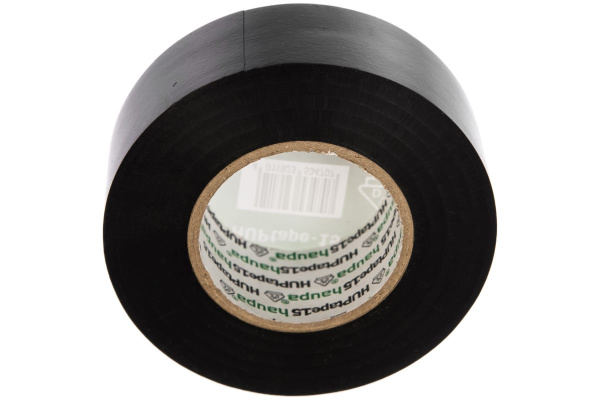Изолента HAUPA ПВХ чёрный 25 ммх20 м, d 74 мм 263862