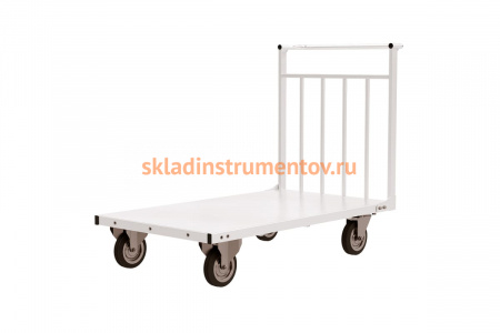 Тележка RUSKLAD платформенная усиленная, оцинкованная ТПУ Ц 5 (700х1200) d200мм у