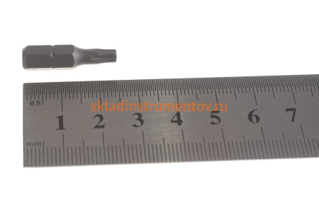 Вставка бита торцевая 1/4", TORX PLUS, IPR20, L = 25 мм, 5-ти лучевой KING TONY 102520V