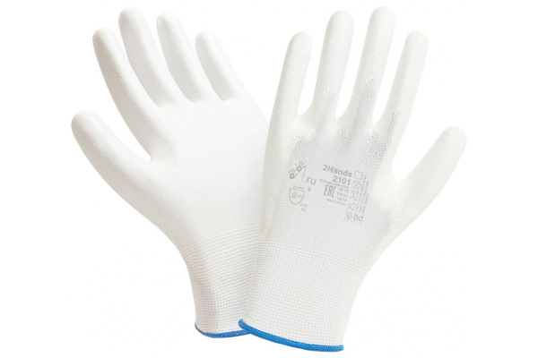 Перчатки 2Hands нейлон/PU 2101- 7