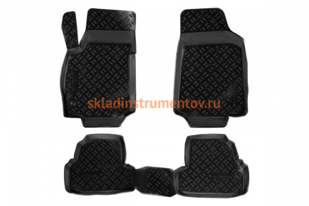 Ковры в салон Airline для Opel Mokka 12, 4 шт. ACM-PS-52