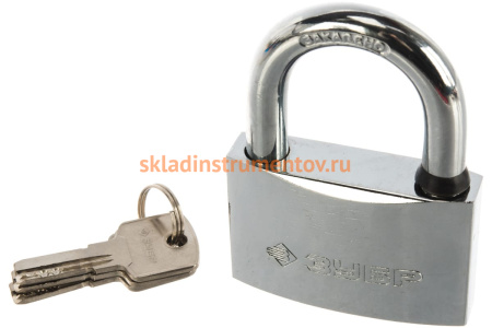 Навесной замок 70 мм ЗУБР ЭКСПЕРТ 37227-70
