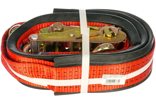 Стяжной ремень для авто 3м, 2,5/5,0 т РОМЕК T 50.25.3.2.1.А 2000000007779