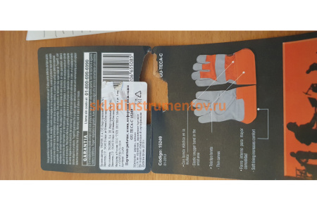 Рабочие перчатки Truper кожа GU-TECA-C 15249 Рабочие перчатки Truper кожа GU-TECA-C 15249