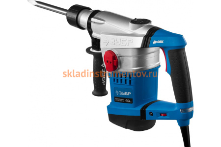Перфоратор SDS-Max ЗУБР Профессионал ЗПМ-40-1250 ЭВК